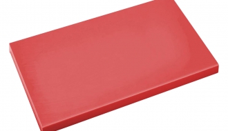 Cutting board - 25 x 40 cm - red