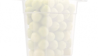 Polypropylene containers GN 1/9 - milky - height 100mm