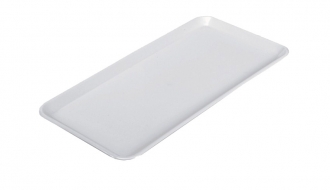 Square dish 400 x 200 x 15 mm - white - Eco-Line