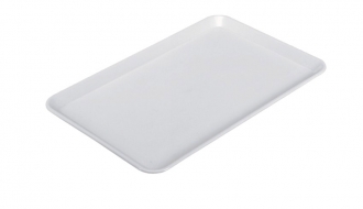 Square dish 360 x 240 x 15 mm - white - Eco-Line