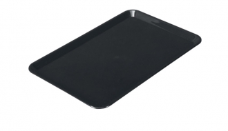 Square dish 360 x 240 x 15 mm - black - Eco-Line