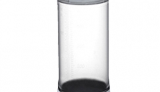 1 back-up bottle - three holes middle membrane - 473 ml