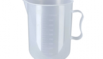 Messbecher - 1 Liter - mit 100 ml Skalierung