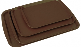 Cafeteria Tray 530 x 370mm - brown