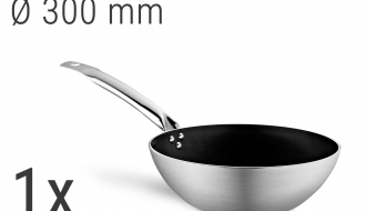 Wok pan set - 3 piece