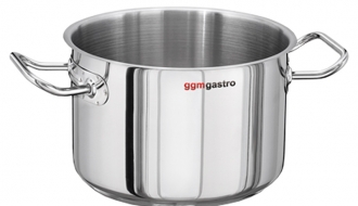 Meat pot - Ø 320 mm - height: 200 mm | stainless steel pot | cooking pot | kitchen pot | frying pot | induction