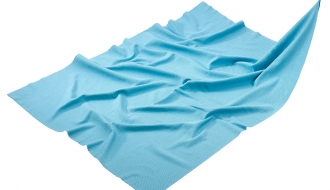 Microfibre cloth glass cloth blue - 50 x 70 cm - set of 10