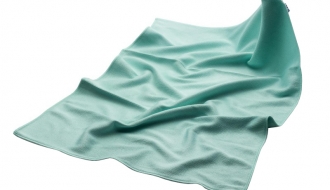 Microfibre cloth polishing- / dishcloth green - 50 x 70 cm - set of 10