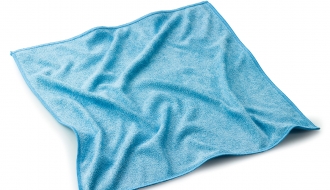 Microfibre cloth blue - 40 x 40 cm - set of 10