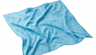 Microfibre cloth blue - 40 x 40 cm - set of 10