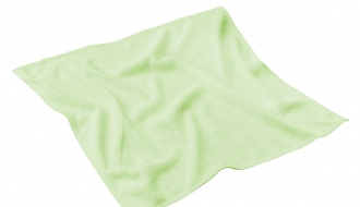 Microfibre cloth green - 40 x 40 cm - set of 10