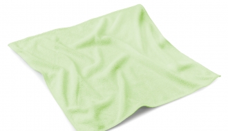 Microfibre cloth green - 40 x 40 cm - set of 10