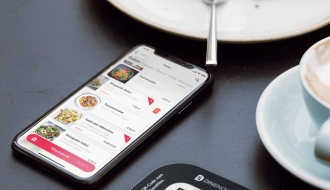 Dinenow ordering app for food - incl. tablet & printer