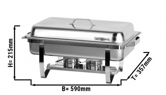 Marmiit GN 1/1 kaanega