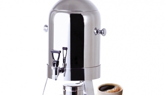 Coffee Urn with stainless steel legs