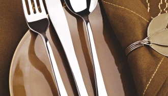 Dinner fork Emilia - 20 cm - set of 12