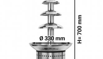 Schokoladenbrunnen - 5 Etagen- Höhe 70 cm