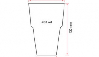 Polycarbonate lenses - 300 ml - 50 picces