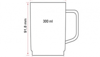 Polycarbonate tea / coffee cup, Clear - 250 ml - 50 picces