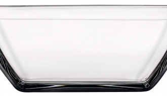 Tokio square glass bowl - 198 x 198 mm - 0.75 litres - set of 6