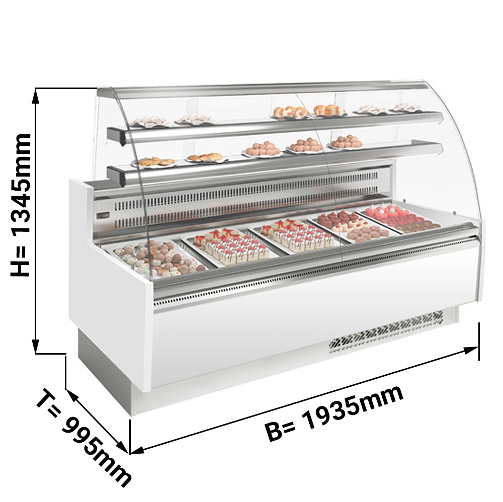 Cake round bar 1,93 m / 0,98 m