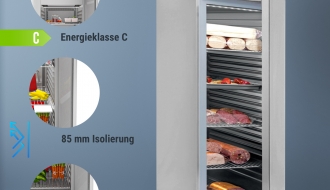 Tiefkühlschrank - 0,7 x 0,81 m - 700 Liter - mit 1 Edelstahltür