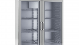 Refrigerator (GN 2/1) - with 2 glass doors