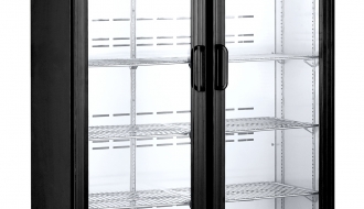 Bottle Refrigerator - 466 liters - 2 glass doors