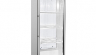 Refrigerator - 400 liters - with 1 glass doors