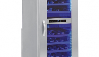 Wine refrigerator - 0,6 x 0,66 m - 100 litres - with 1 glass door