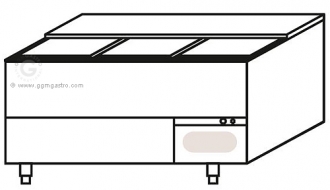 Bottle chest freezer 445 litres