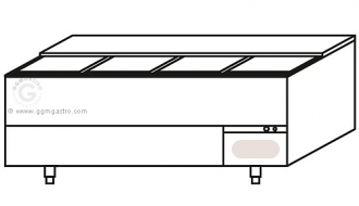 Bottle chest freezer 620 litres