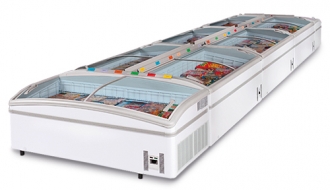 Refrigeration & freezer 470 liter island