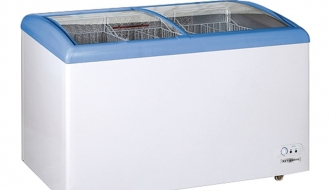 Freezer 308 litres/glass