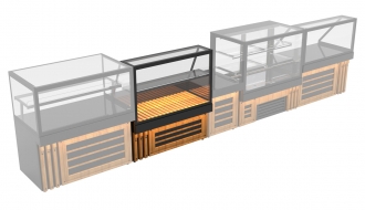 Bread counter - 1,3 x 0,8 m