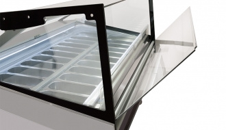 Ice counter – 1,63 x 1,11 m - White