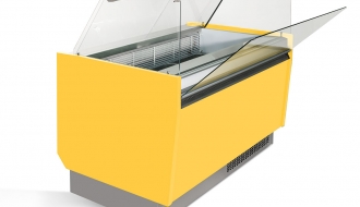 Ice counter 1.25 x 0.92 m - yellow