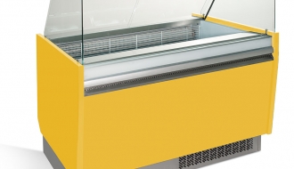 Ice counter 1.25 x 0.92 m - yellow