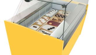 Ice counter 1.25 x 0.92 m - yellow