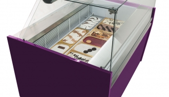 Ice counter 1.25 x 0.92 m - violet