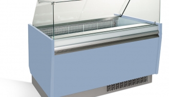 Ice counter 1.56 x 0.92 m - light blue