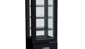 Panorama display case 400 Liter (BLACK)