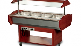 Buffet counter 1.5 m | bain marie | hot buffet