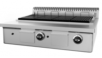 Gas grill 1.0 m - Stainless steel