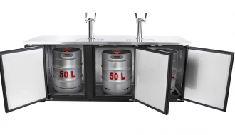 Beer cooler with tap - 556 liters – 3 doors