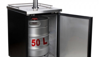 Beer cooler with tap - 195 liters - 1 door