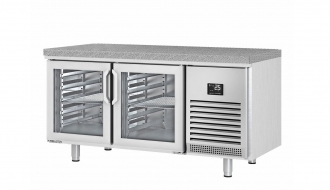 Bakery refrigerated table (EN) - with 2 glass doors