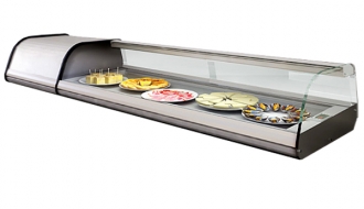 Teller - Refrigerated display case for 4x (17 x 32 cm)