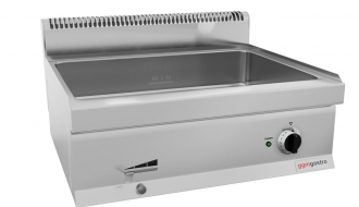 Bain Marie - 1x GN 1/1 und 3x GN 1/9 - inkl. Unterbau mit 2 Türen