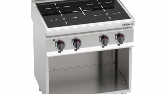 Induction stove - 4 hobs (14kW)